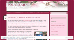 Desktop Screenshot of bobpolomski.com